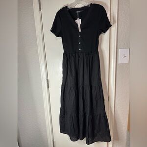 MEROKEETY CLASSIC & COMFY & FASHION DRESS